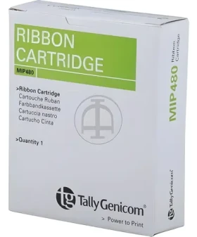 Tally Genicom MIP480KA čierna / Páska do tlačiarne / pre T 2248 T 2348 / 4 mil. úderov (MIP480KA)
