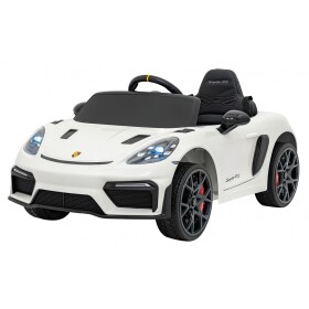 Mamido Elektrické autíčko Porsche Spyder RS ​​718 biele