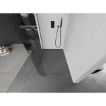 MEXEN/S - KiotoL Sprchová zástena WALK-IN Walk-in 100 x 200, transparent, grafit metal 800-100-103-95-06