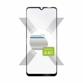 FIXED Full-Cover Ochranné tvrdené sklo pre Samsung Galaxy M02 čierna / lepenie cez celý displej (FIXGFA-678-BK)