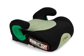 Momi VONKA Isofix i-Size zelený / Podsedák / od 135 do 150 cm / do 36 kg (FOSA00026)