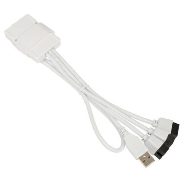 Lian Li USB Hub PW-U2TPAW USB 2.0 A -gt; USB 2.0 9-pin 3x biela (PW-U2TPAW)