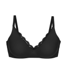 AMOURETTE - Minimalizačná podprsenka: zmenšujúci efekt pre hladkú siluetu Triumph BLACK 100D
