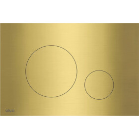 Alcadrain 1 - Alcadrain Ovládacie tlačidlo pre predstenové inštalačné systémy mosadz TURN-BRASS TURN-BRASS