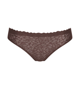 Dámské kalhotky Sloggi Zero Feel Lace 2.0 Brazil Panty - hnědé BROWN XL