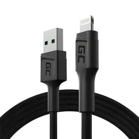 Green Cell GC PowerStream KABGC21 / Dátový kábel / USB-A - Lightning / Rýchlonabíjanie Apple 2.4 A / 1,2 m (KABGC21)