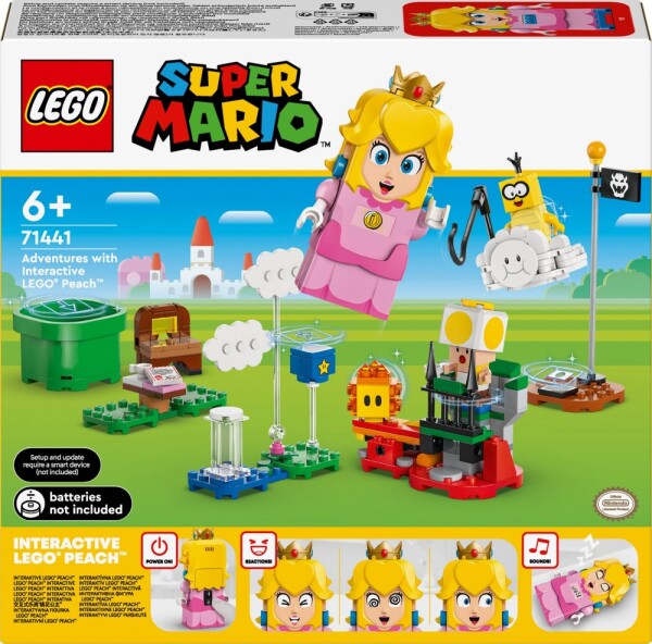 LEGO® Super Mario™ 71441 Interaktívne LEGO® Peach™ a dobrodružstvo