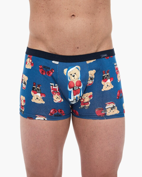 Boxerky Cornette Tattoo 280/250 Boxer 2 S-2XL džínovina M
