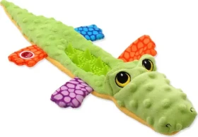 LET'S PLAY Hračka Krokodíl / Plyš, pískacia / 45 cm / Viacfarebná (6204-301201)