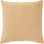 Ib Laursen Povlak na sedák Linea Mustard / Light Pink stripes 45 x 45 cm