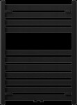 MEXEN - Urán vykurovací rebrík/radiátor 800 x 600 mm, 420 W, čierna W105-0800-600-00-70