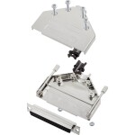 Encitech DTPK-M-37-DBS-K 6355-0030-14 sada D-SUB zásuvková lišta 180 ° Pólov: 37 spájkovaný 1 sada; 6355-0030-14
