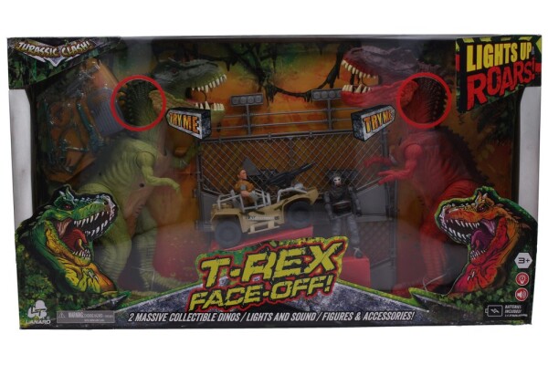 Jurassic Clash Dino Duel T-REX 32 cm, Jurassic Clash, W013846