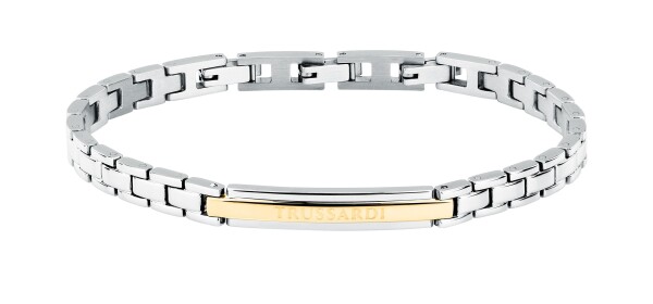 Trussardi Štýlový oceľový náramok pre mužov T-Steel TJAXV23