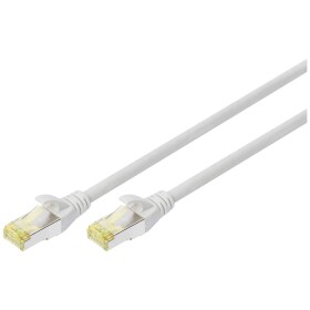 Digitus DK-1644-A-025 RJ45 sieťové káble, prepojovacie káble CAT 6A S/FTP 2.50 m sivá 1 ks; DK-1644-A-025