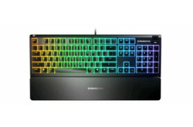 SteelSeries Apex čierna Herná klávesnica RGB podsvietenie US layout dopredaj (64795)