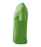 Ťažké unisex tričko trávovo zelené S