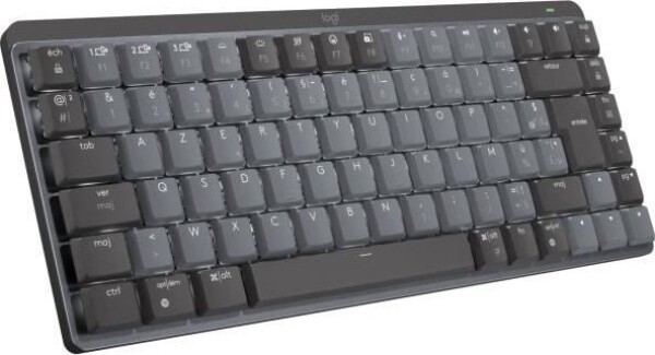 Logitech Logitech Klawiatura Bezdrôtová MX Mini Mechaniczna Podswietlana wydajnosc Grafit