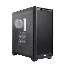 InWin D5 čierna / E-ATX / 2x USB-A 3.2 / 1x USB-C 3.2 / 1x 120 mm / bez zdroja / priehľadný bočný panel (IW-CS-D5BLK-1AN120)
