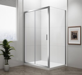 POLYSAN - EASY obdĺžniková sprchová zástena 1100x900 L/P varianta EL1115EL3315