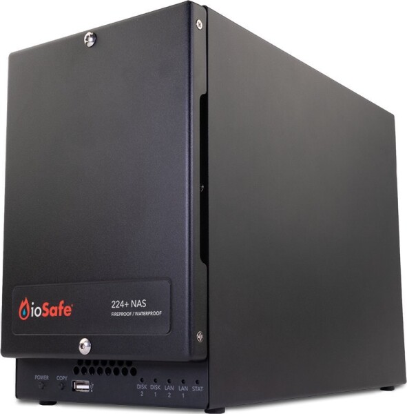 IoSafe IoSafe 224+ NAS HDD Diskless, 2YR hardware warranty, EU+UK