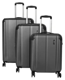 Travelite City 4w S,M,L Anthracite S: 40 l / M: 78/86 l / L: 113/124 L TRAVELITE-73040-04