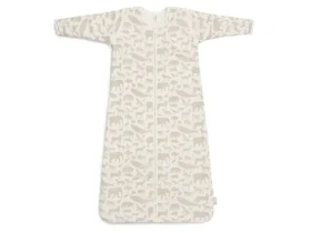 Jollein Spací vak 2v1 90cm Animals Nougat (016-541-67044)