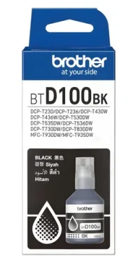 Brother BTD100BK čierna / originálny atrament / DCP-T / MFC-T / 7 500 strán (BTD100BK)
