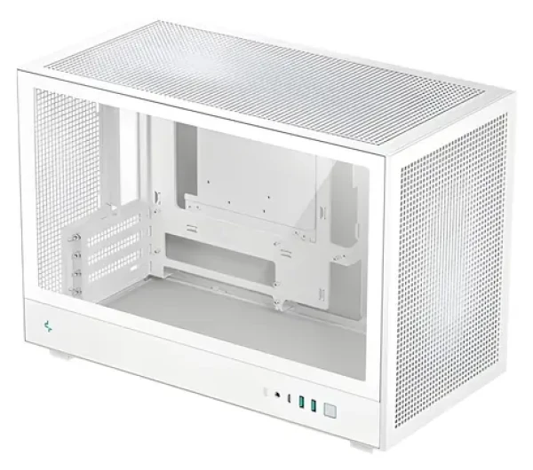 DEEPCOOL CH260 biela / Skriňa / Mini-Tower / µATX / Temperované sklo (R-CH260-WHNGM0-G-1)