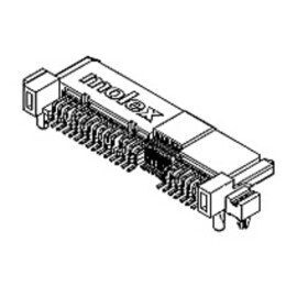 Molex zásuvkové puzdro na dosku 879751002 1 ks Tray; 879751002