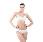 Dámske nohavičky C6-158 Basic Low White - Hanna Style M bílá
