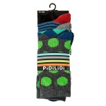 Ponožky chlapčenské - 3pack, Pidilidi, PD0129, Chlapec - 35-37