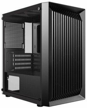 Crono PCC-200-2 čierna / PC skriňa / Micro-ATX / ITX / bez zdroja / bez ventilátorov (CR-PCC-200-2)