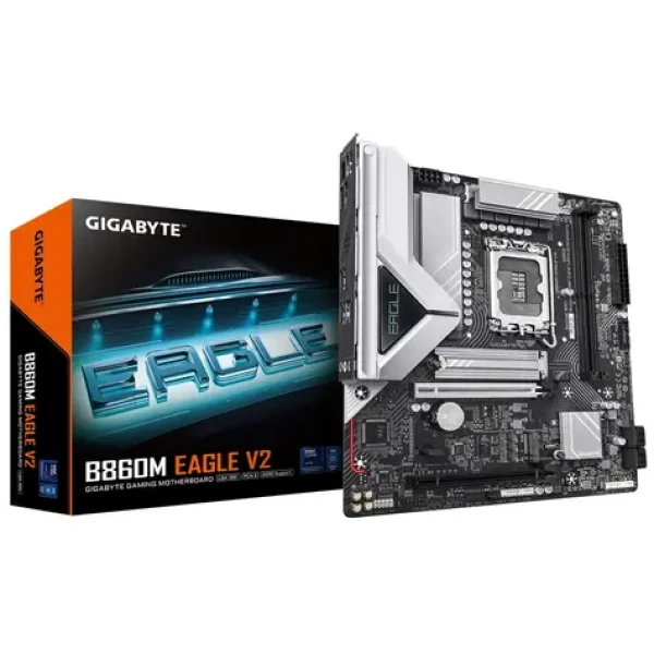 GIGABYTE B860M Eagle V2 / Základná doska / LGA 1851 / B860 / 2x DDR5 / PCIe 5.0 / 2.5 GLAN / mATX (B860M EAGLE V2)