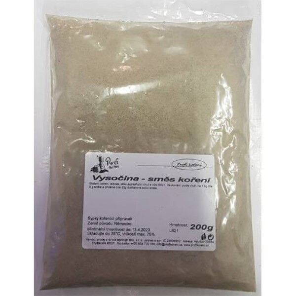 Vysočina zmes (200 g) korenia - Koření - Koření
