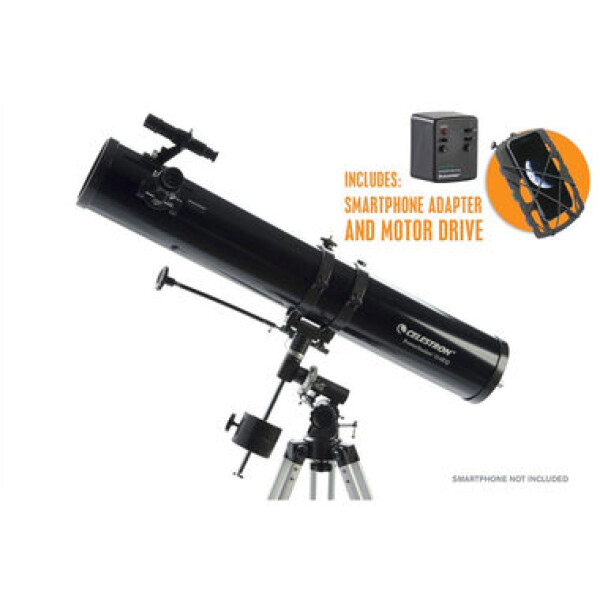 Celestron PowerSeeker 114|900mm EQ / teleskop zrkadlový motorizovaný (22037)