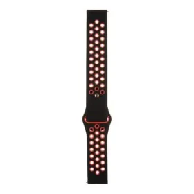 Tactical 701 Double Silikónový Remienok 20mm čierno-červená (8596311125645)