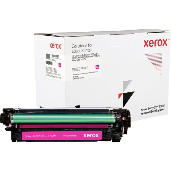 Xerox Everyday™ Toner toner náhradný HP 507A, CE403A purpurová 6000 Seiten kompatibilná náplň do tlačiarne; 006R03687