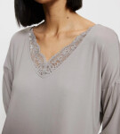 Dámska nočná košeľa Timeless Sensuality NDK LSL - GRAY - sivá 7816 - TRIUMPH GRAY 42