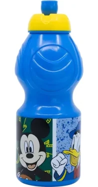 STOR Fľaša na pitie Mickey Mouse 400 ml / Plast / Bez BPA (81132)