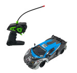Mamido Mamido RC auto na diaľkové ovládanie Racing Mania 1:18 so svetelnými efektmi modré
