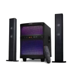 FENDA FD T-200X čierna / Reproduktory / 2.1 / 70W / BT4.0 / FM rádio / USB prehrávanie / diaľkové ovládanie (T-200X)