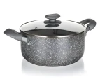Banquet Granite PR 20x9,5 cm / Hrniec / Nepriľnavý povrch / Sklenená pokrievka / Pre indukciu (100000027541)