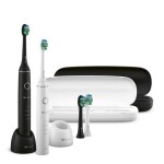 TrueLife SonicBrush Compact Duo / Elektrická zubná kefka / 35 000 kmitov za minútu / 4 režimy / sada (TLSBCD)