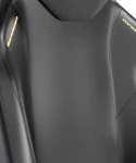 DXRacer MARTIAN XL Herná stolička čierna / 155-190 cm / EPU koža / do 130 kg / elektrické ovládanie