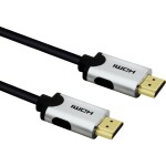 Value HDMI prepojovací kábel Zástrčka HDMI-A, Zástrčka HDMI-A 1.00 m čierna 11.99.5940 10K UHD, 8K UHD, dvojžilový tienený HDMI kábel; 11.99.5940