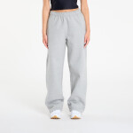 Mikina Nike Solo Swoosh Men's Fleece Open-Hem Pants Dk Grey Heather/ Lt Smoke Grey/ White XS