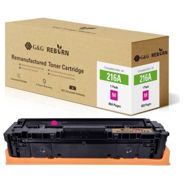 G&G Reborn remanufactured toner náhradný HP 216A purpurová 850 Seiten kompatibilná toner; 21292