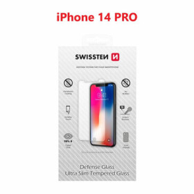Swissten Ochranné temperované sklo 2.5D pre Apple iPhone 14 Pro (74517931)