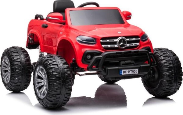 Lean Cars Elektrické autíčko MERCEDES DK-MT950 4x4 ČERVENÉ MOTOR 4x45W BATÉRIA 2x12V7Ah 2022